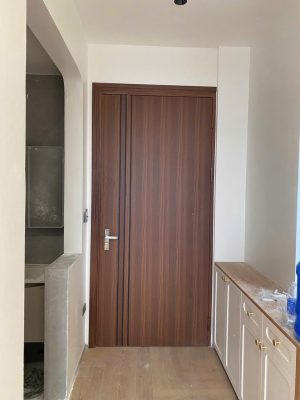 cửa thép vân gỗ một cánh cho phòng ngủ tại Đắk Lắk