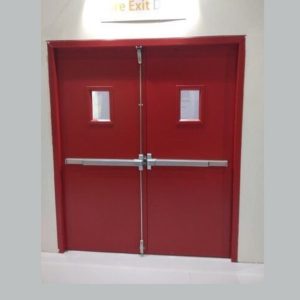 cửa thoát hiểm hai cánh chống cháy