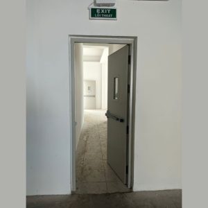 Cửa thoát hiểm chống cháy đạt tiêu chuẩn PCCC