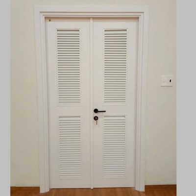Mẫu cửa nhựa có lá sách cao cấp