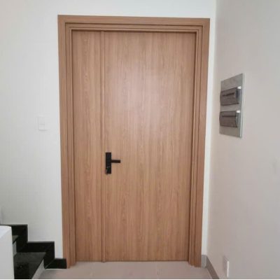 Cửa Nhựa Composite Hai Cánh Lệch