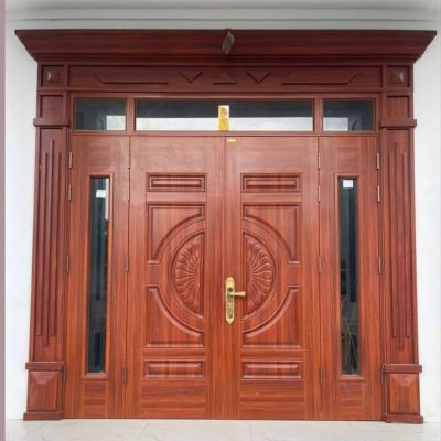 cửa thép vân gỗ tại daklak