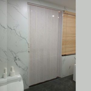 Cửa nhựa xếp nhựa giả gỗ