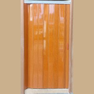 Cửa xếp nhựa PVC cao cấp màu cánh gián