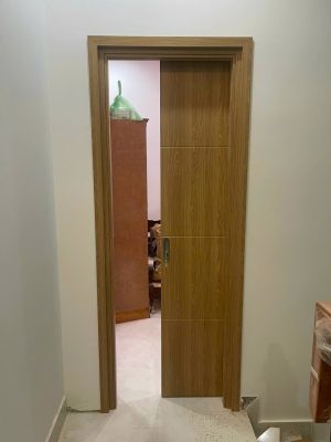 cửa lùa nhựa giả gỗ