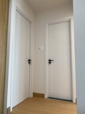 Mẫu Cửa Nhựa Composite Màu Trắng