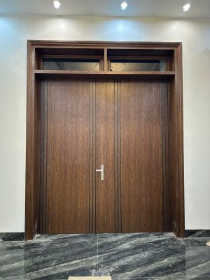 Cửa chính thép vân gỗ tại Đắk Lắk