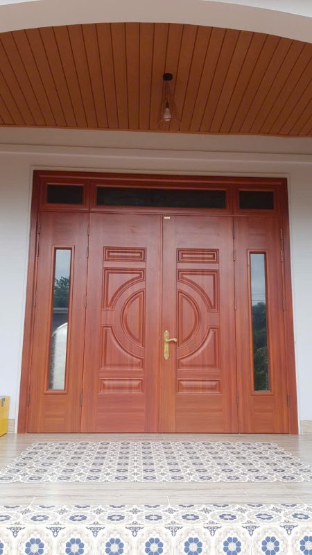 cửa thép vân gỗ tại buôn ma thuột